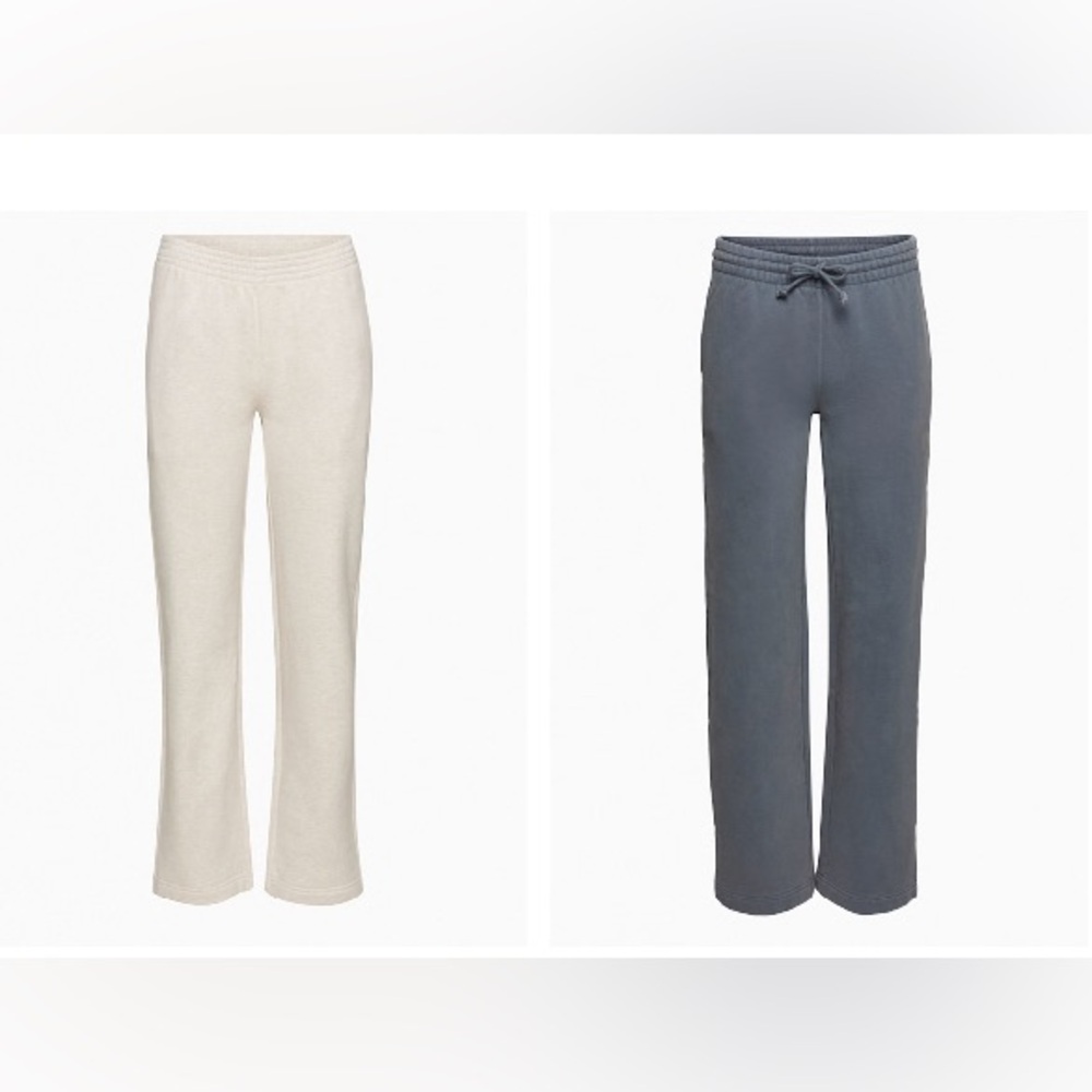 Cozy Fleece Boyfriend Straight & Basic Wide Sweatpant Bundle